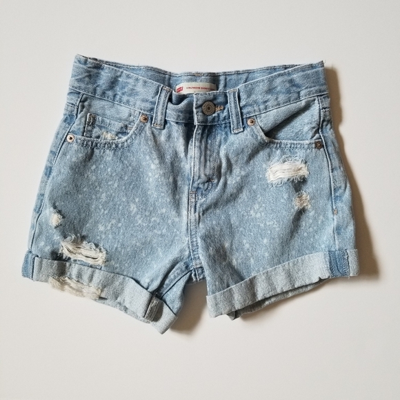Levi's Girlfriend Shorty Shorts - Picture 1 of 7